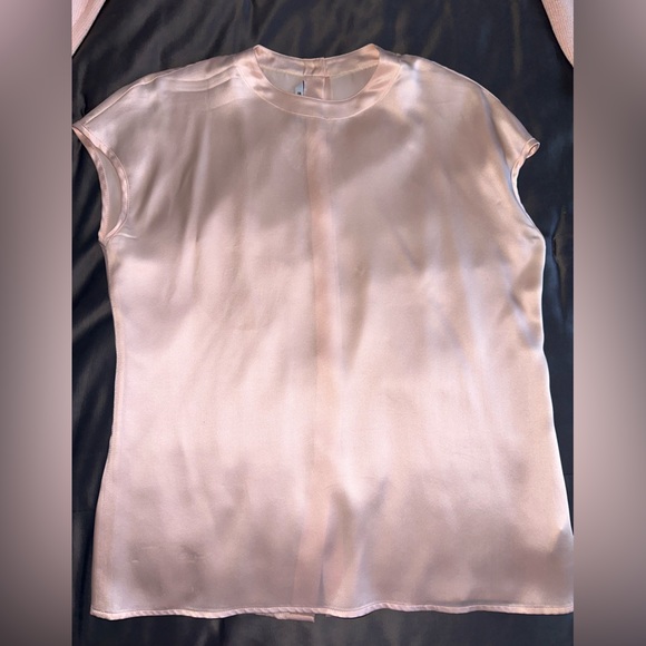 Vintage St John Knit Embroidered Cardigan // Floral Pale Pink Sweater Jacket - Picture 4 of 10